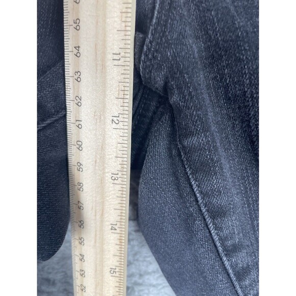 TORRID PREMIUM Sky High Skinny Stretch Black Denim Ankle Jeans Plus Sz 20R - Picture 4 of 7